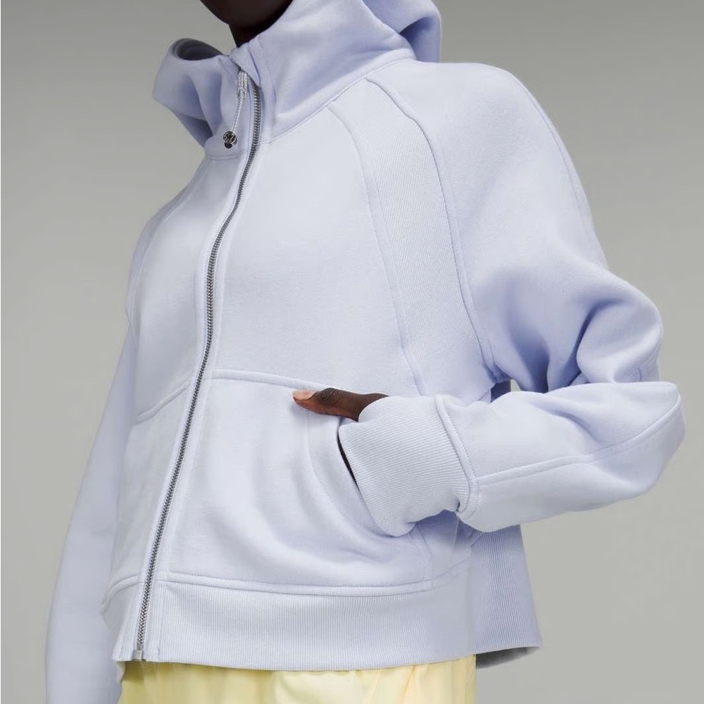 Lululemon Scuba Oversized Full-Zip - Pastel Blue